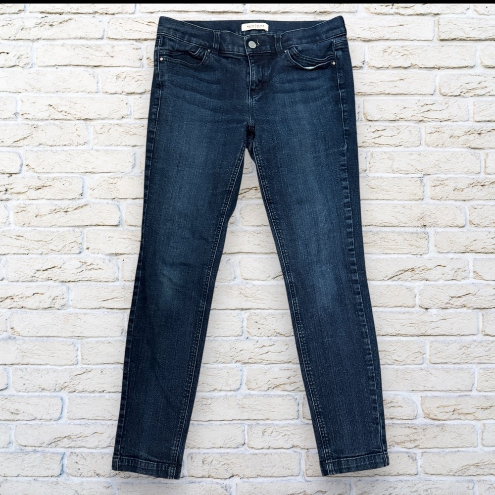 WHBM Noir Blue Jeans size 6
